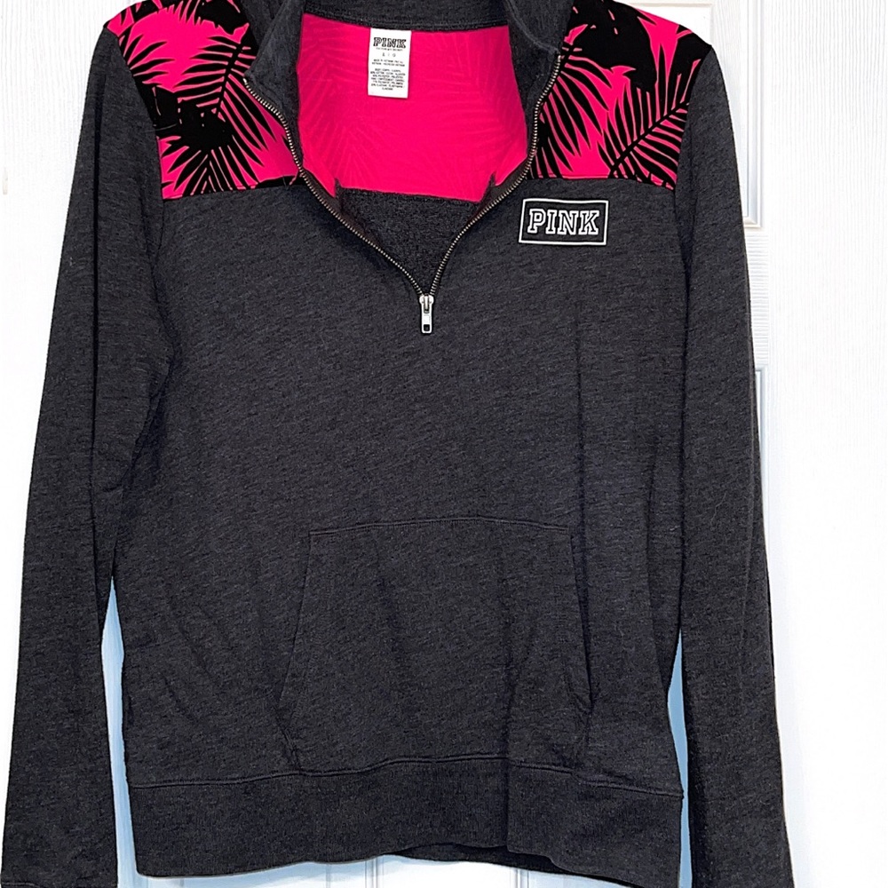 Half Zip Crew Neck